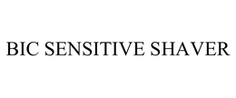 BIC SENSITIVE SHAVER trademark