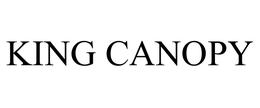 KING CANOPY trademark