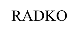 RADKO trademark