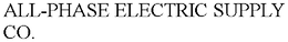 ALL-PHASE ELECTRIC SUPPLY CO. trademark