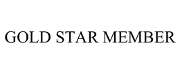 GOLD STAR MEMBER trademark