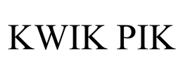 KWIK PIK trademark