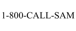 1-800-CALL-SAM trademark