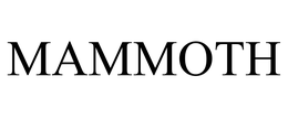 MAMMOTH trademark