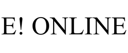 E! ONLINE trademark