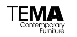 TEMA CONTEMPORARY FURNITURE trademark