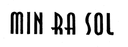 MIN RA SOL trademark