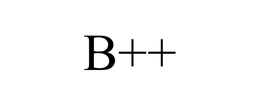 B++ trademark