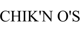 CHIK'N O'S trademark
