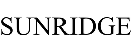 SUNRIDGE trademark