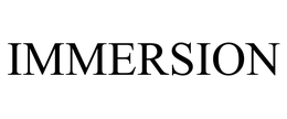 IMMERSION trademark