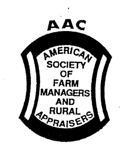 AAC AMERICAN SOCIETY OF FARM MANAGERS AND RURAL APPRAISERS trademark