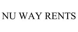 NU WAY RENTS trademark