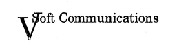 V SOFT COMMUNICATIONS trademark