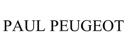 PAUL PEUGEOT trademark