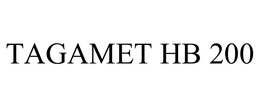 TAGAMET HB 200 trademark