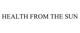 HEALTH FROM THE SUN trademark