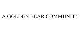 A GOLDEN BEAR COMMUNITY trademark