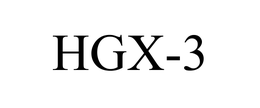 HGX-3 trademark