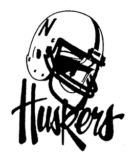 N HUSKERS trademark