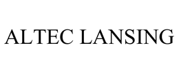 ALTEC LANSING trademark