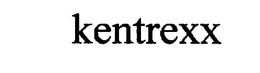 KENTREX trademark