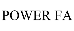 POWER FA trademark