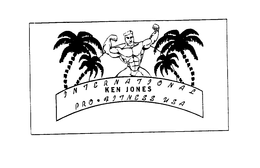 KEN JONES INTERNATIONAL PRO FITNESS USA trademark