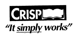 CRISP "IT SIMPLY WORKS" trademark