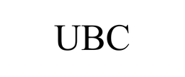 UBC trademark