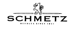 SCHMETZ NEEDLES SINCE 1851 trademark