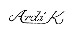 ARDI K trademark