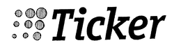 TICKER trademark
