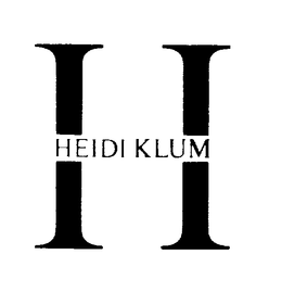 H HEIDI KLUM trademark