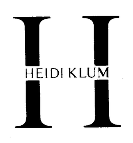 H HEIDI KLUM trademark