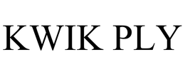 KWIK PLY trademark