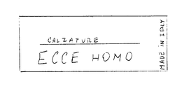 CALZATURE ECCE HOMO MADE IN ITALY trademark