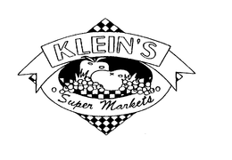 KLEIN'S SUPER MARKETS trademark