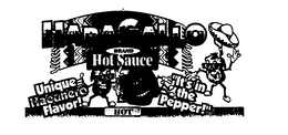 BRAND HOT SAUCE UNIQUE HABANERO FLAVOR! "IT'S IN THE PEPPER!" HOT trademark