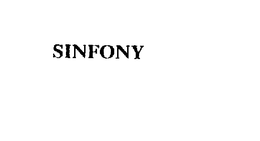 SINFONY trademark