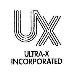 UX ULTRA-X INCORPORATED trademark