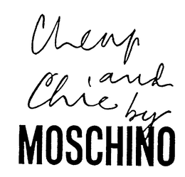 CHEAP AND CHIC BY MOSCHINO trademark