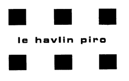 LE HAVLIN PIRO trademark