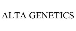 ALTA GENETICS trademark