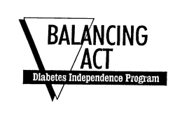 BALANCING ACT DIABETES INDEPENDENCE PROGRAM trademark