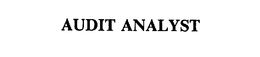 AUDIT ANALYST trademark