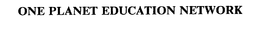 ONE PLANET EDUCATION NETWORK trademark