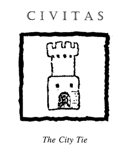 CIVITAS THE CITY TIE trademark