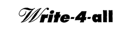 WRITE-4-ALL trademark
