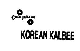 CHEIL JEDANG KOREAN KALBEE trademark